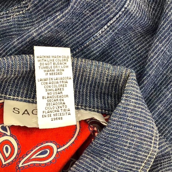 Sag Harbor Sport Jean Jacket and Pants Set Sz 8P - Picture 7 of 16